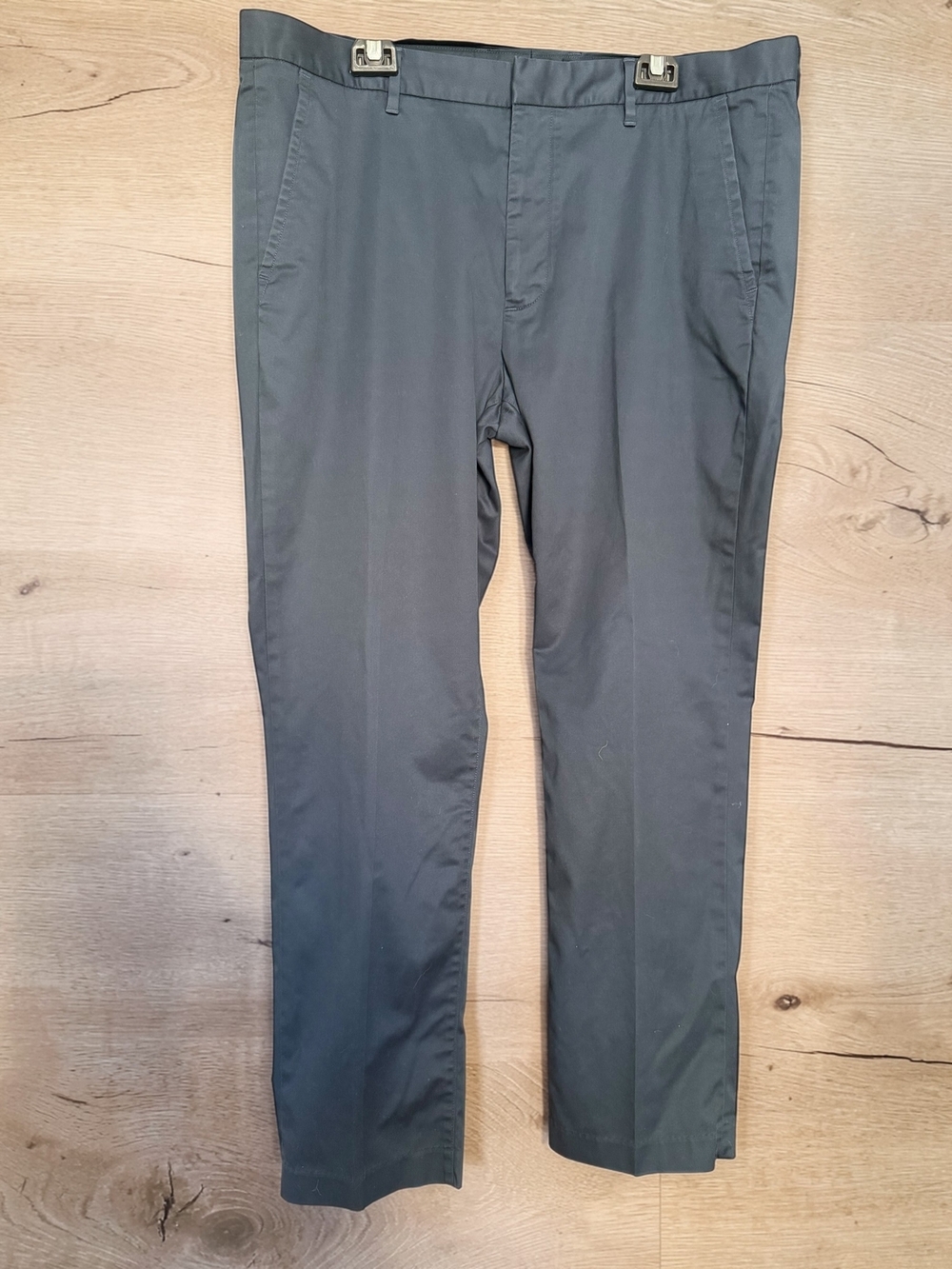 Bonobos Monday Dress Pants Mens 38x30 Blue Slim Fit Stretch Chino Office Casual